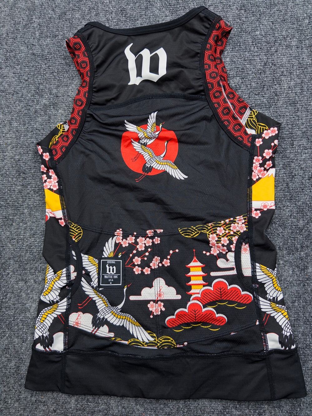 Wattie Ink Women’s Cycling Triathlon Jersey Size Small